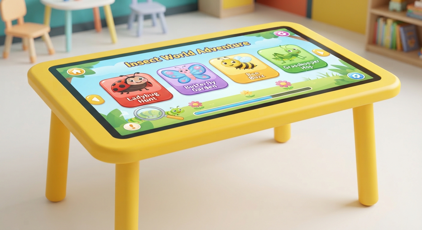Capacitive Interactive Touch Table
