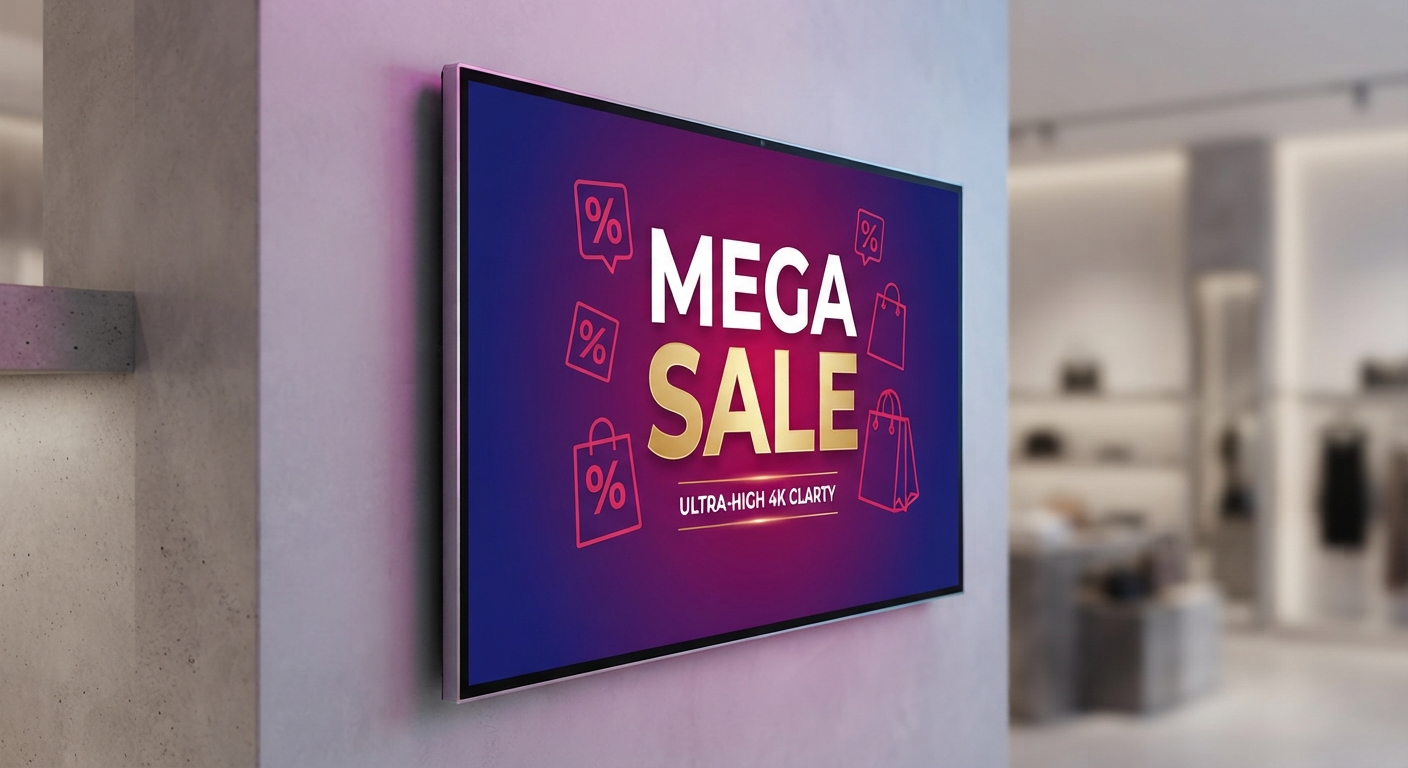 Wall Mount Digital Signage
