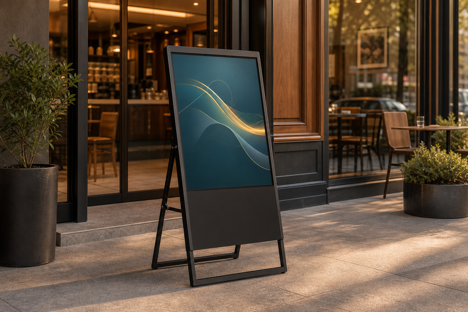 Digital A-board product concept