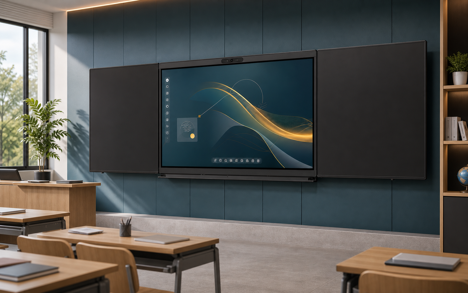 Smart blackboard product scene