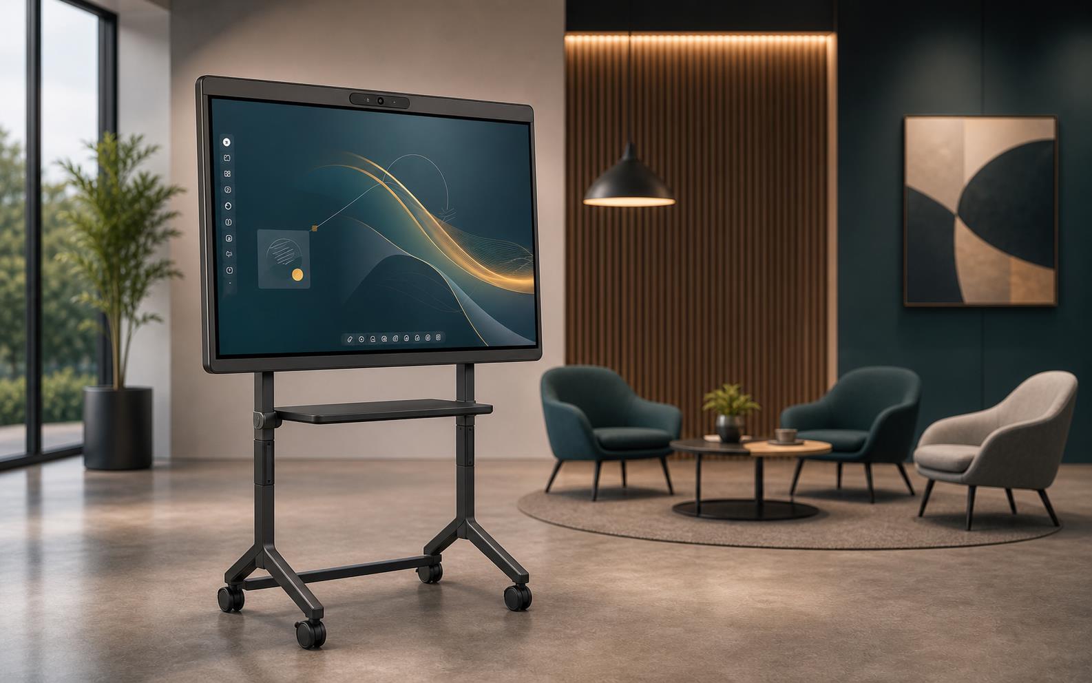 Portable display family in professional environments