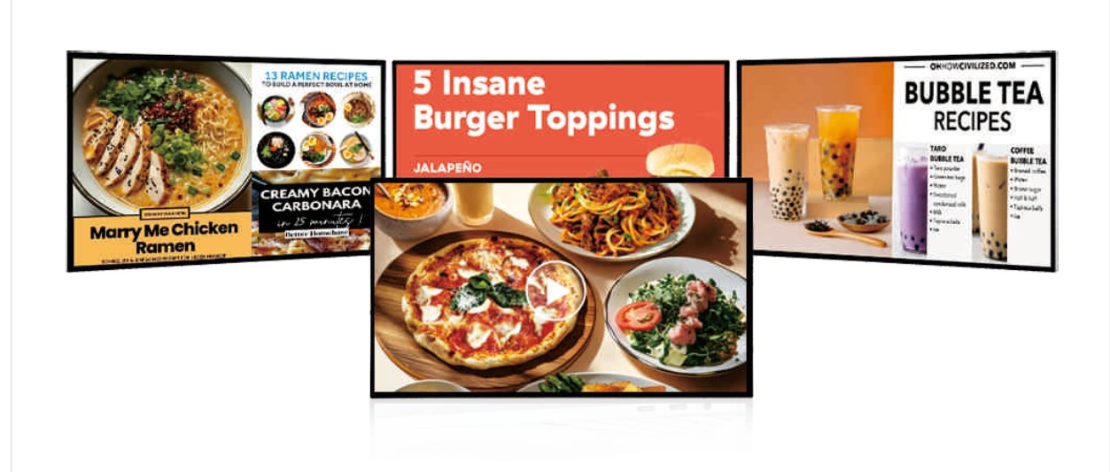 Restaurant Digital Menu Boards product cover image
